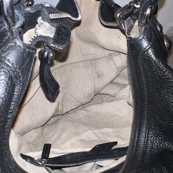 XL GUCCI ICON BIT Pebble Leather Black HOBO & Cross-body Bag - Picture 13 of 17